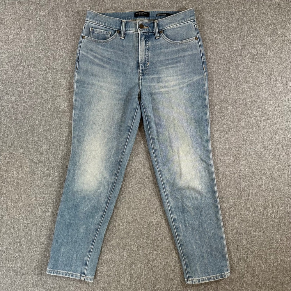 Banana Republic Jeans Womens 28 Petite High-Rise Slim Blue Stretch Premium Denim